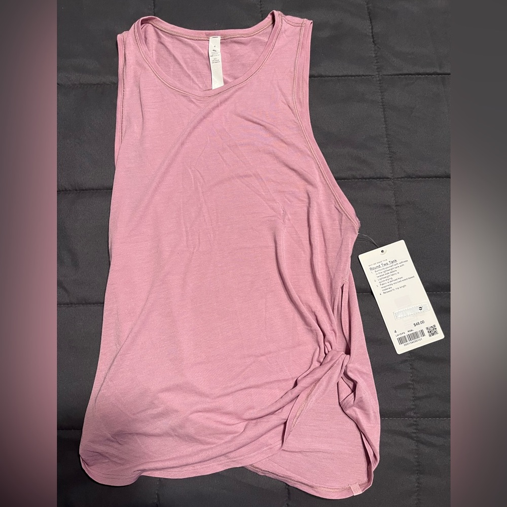 Lululemon Round Two Tank size 4